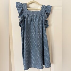 Crewcuts Blue Floral Kids Dress